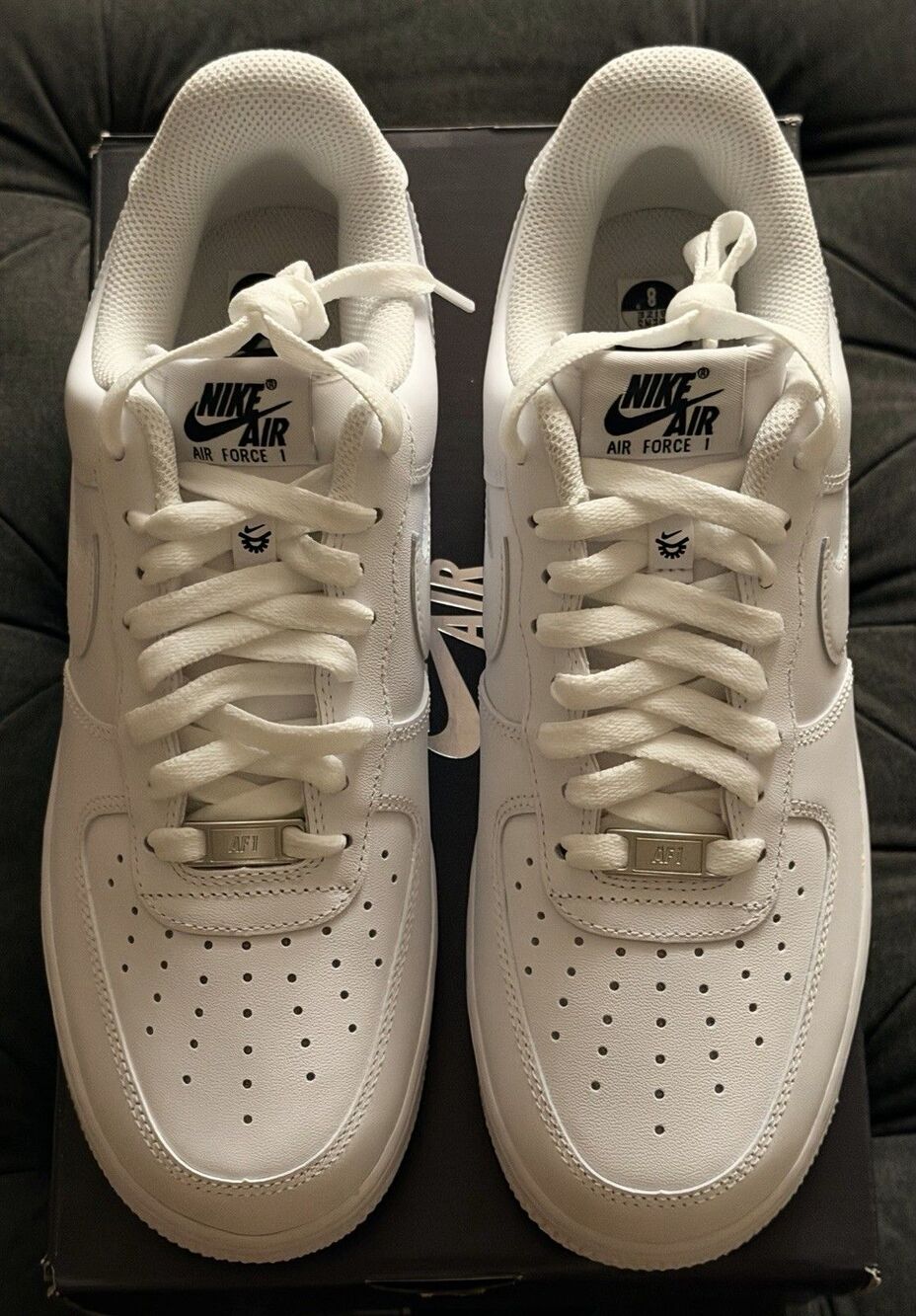 New Nike Air Force 1 Low Flyease White (FD1146 100) Size 8M